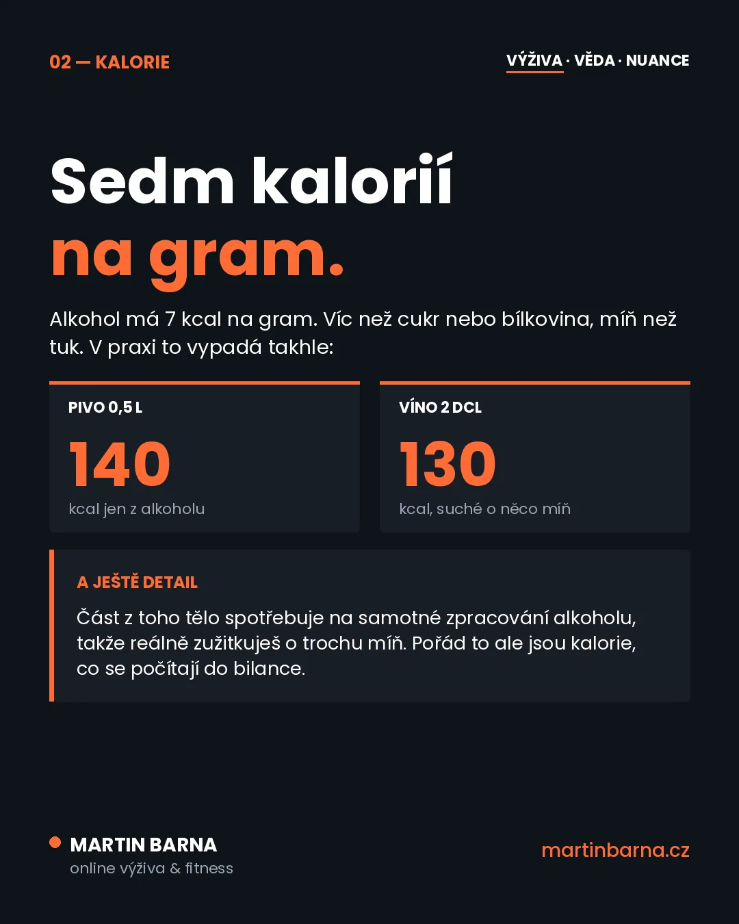 Zhubneš i s alkoholem? Co na to věda — jádro problému