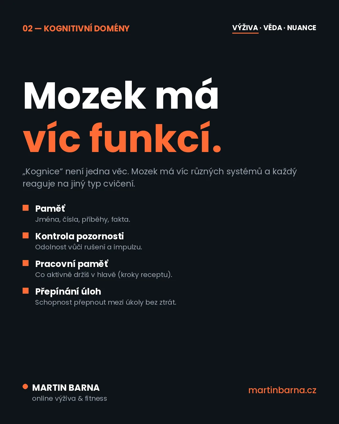 Nejlepší cvičení pro mozek po šedesátce — jádro problému