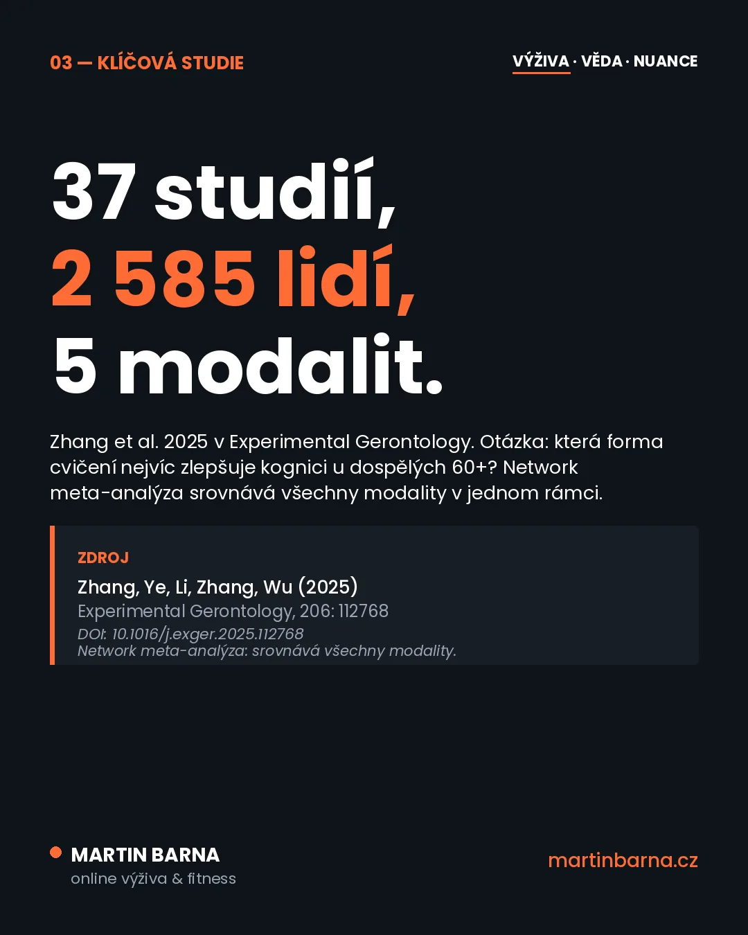 Nejlepší cvičení pro mozek po šedesátce — data ze studií