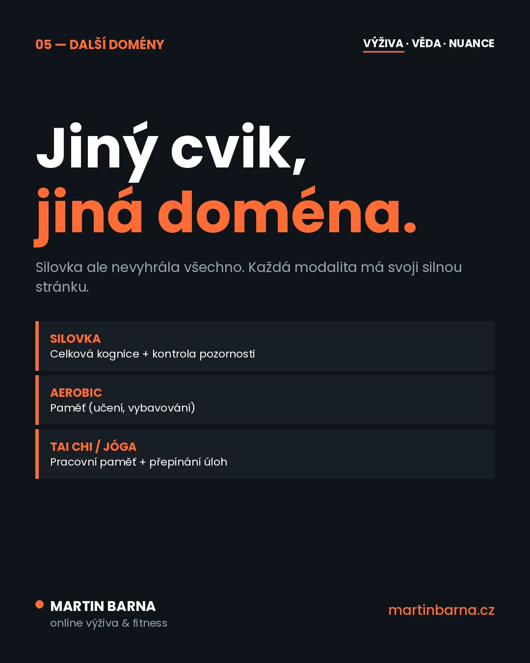 Nejlepší cvičení pro mozek po šedesátce — další důkazy