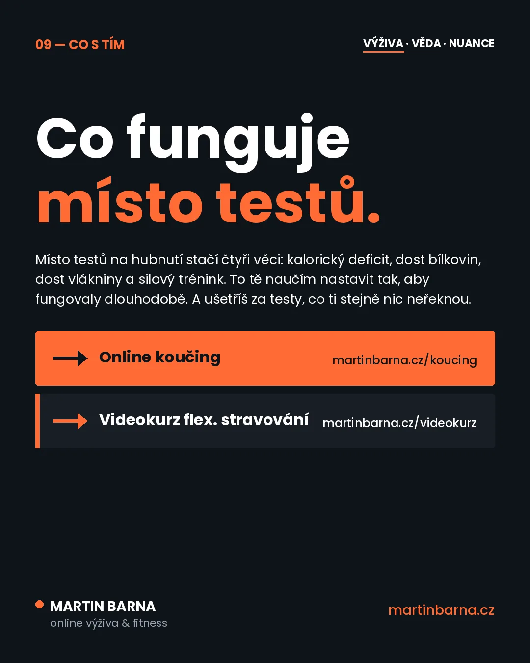 DNA testy a appky na hubnutí: vyplatí se? — shrnutí a další krok