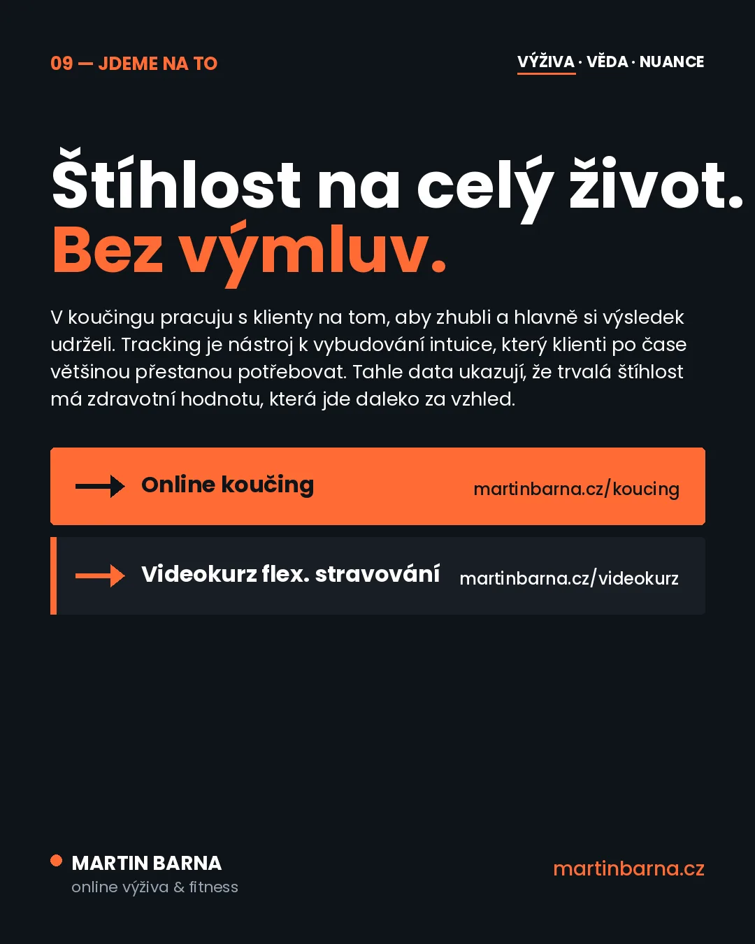 Hubnutí a zdraví mozku: co ukazují data — shrnutí a další krok