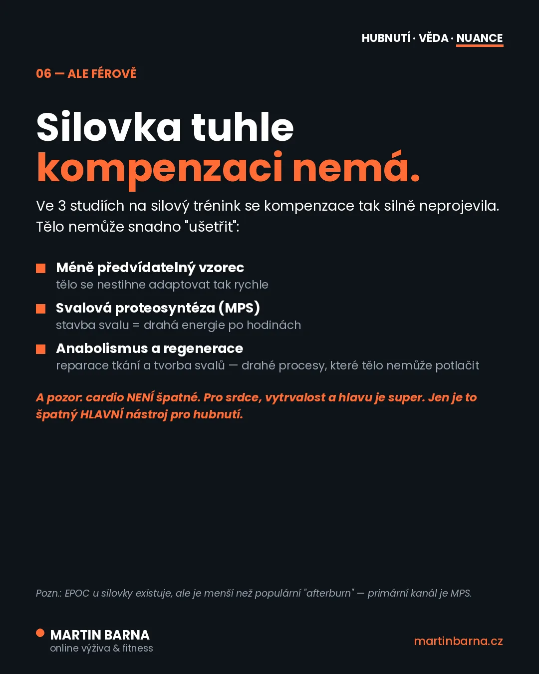 Kardio spaluje míň, než si myslíš — nuance a kontext