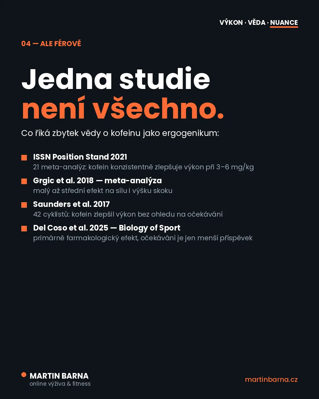 Kofein před tréninkem: jistota, nebo spíš zvyk? — mechanismus