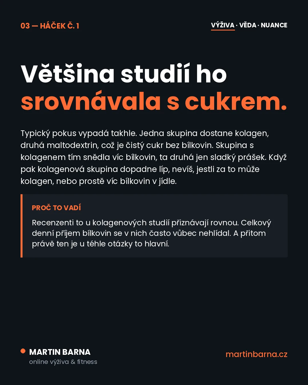 Kolagen na klouby, nebo prostě bílkovina? — data ze studií