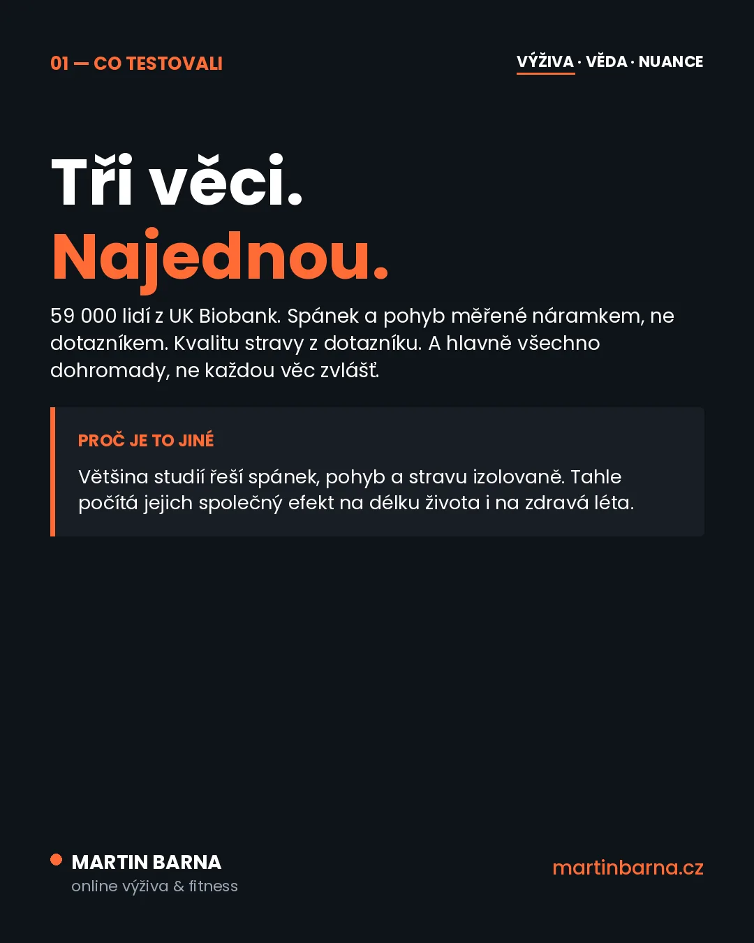 Zdravý život ti přidá skoro deset let (a nemusíš být dokonalý) — co studie testovaly