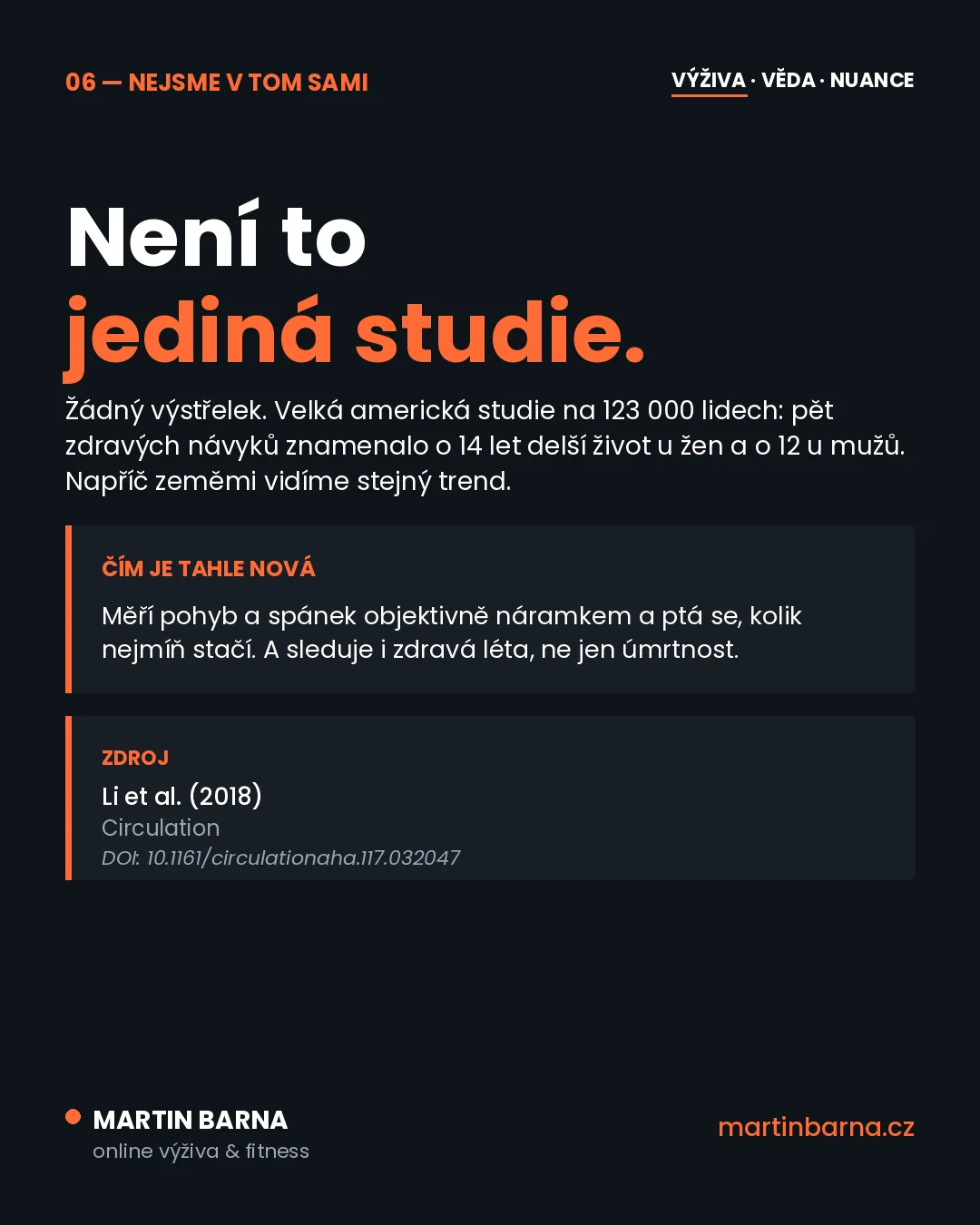 Zdravý život ti přidá skoro deset let (a nemusíš být dokonalý) — konvergence studií