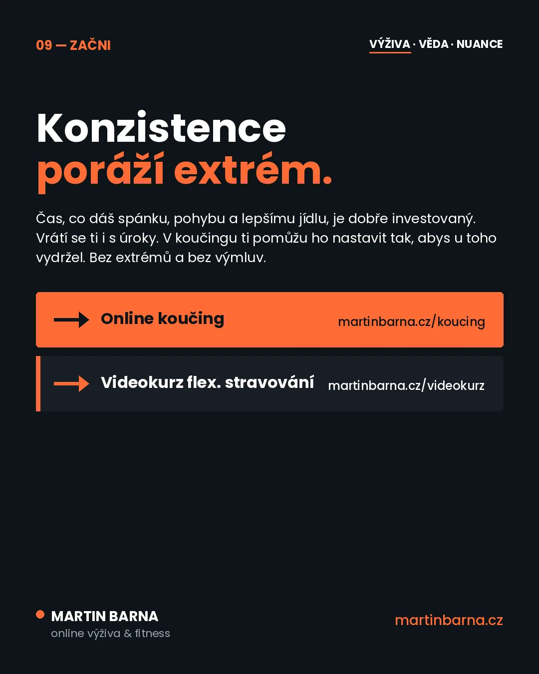 Zdravý život ti přidá skoro deset let (a nemusíš být dokonalý) — shrnutí a další krok
