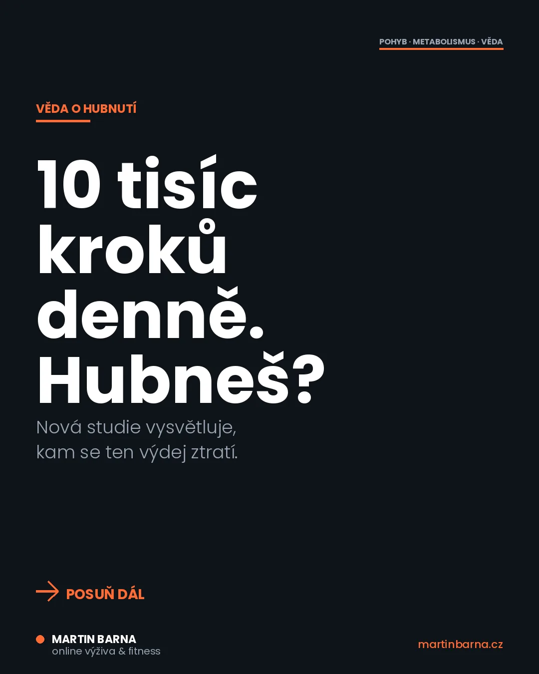 Chodíš 10 tisíc kroků a váha stojí? Proč — úvodní obrázek