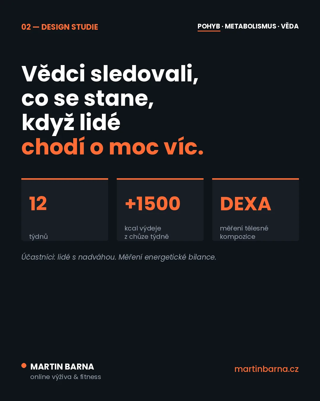 Chodíš 10 tisíc kroků a váha stojí? Proč — jádro problému