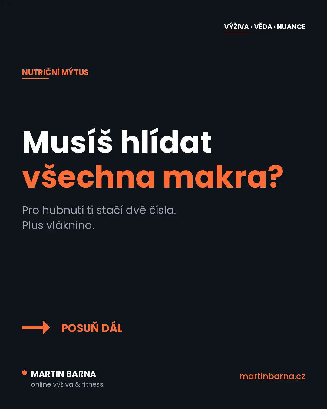 Na hubnutí nemusíš hlídat všechna makra — úvodní obrázek