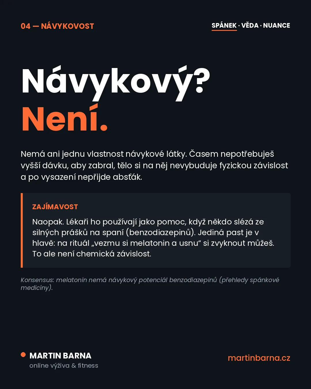 Je melatonin prášek na spaní? Není — a v tom je háček — mechanismus