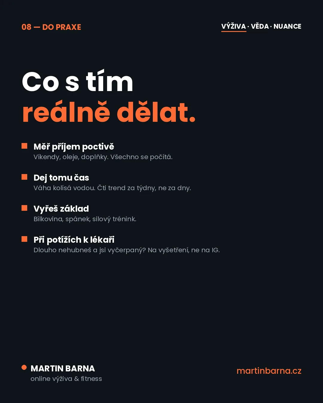 5 námitek proti kalorickému deficitu (a proč ani jedna neplatí) — praktické tipy