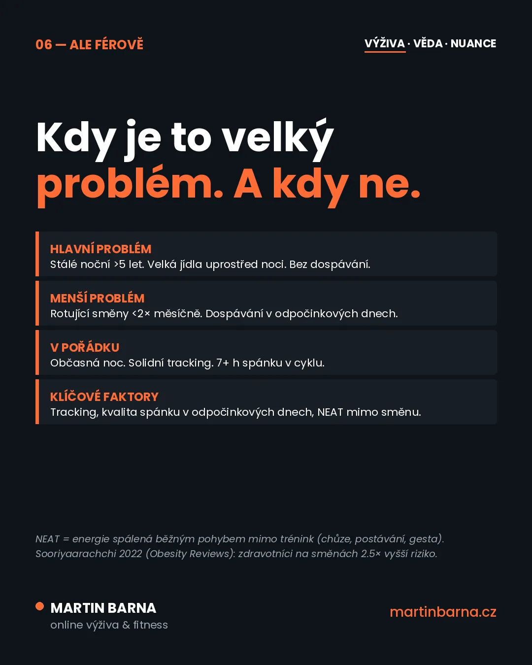 Nuance — termodynamika neselhává