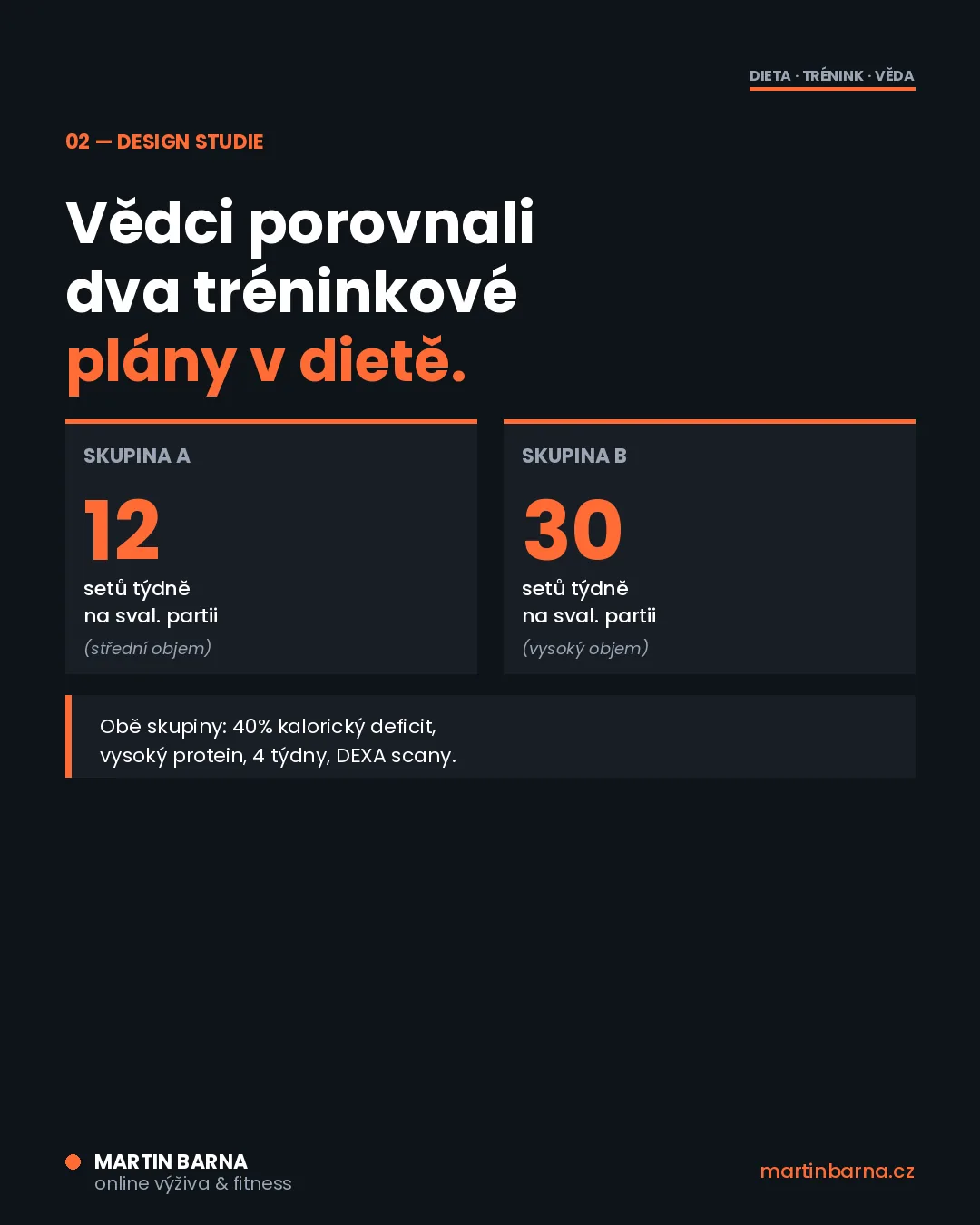 V dietě: hodně sérií, nebo míň? Nová studie překvapí — jádro problému