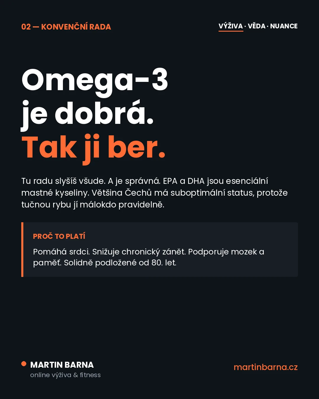 Většina rybího oleje je nejspíš zoxidovaná — kontext tématu