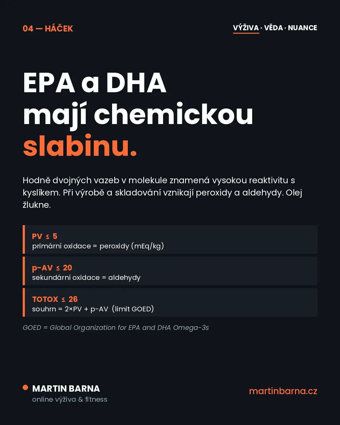 Většina rybího oleje je nejspíš zoxidovaná — data ze studií