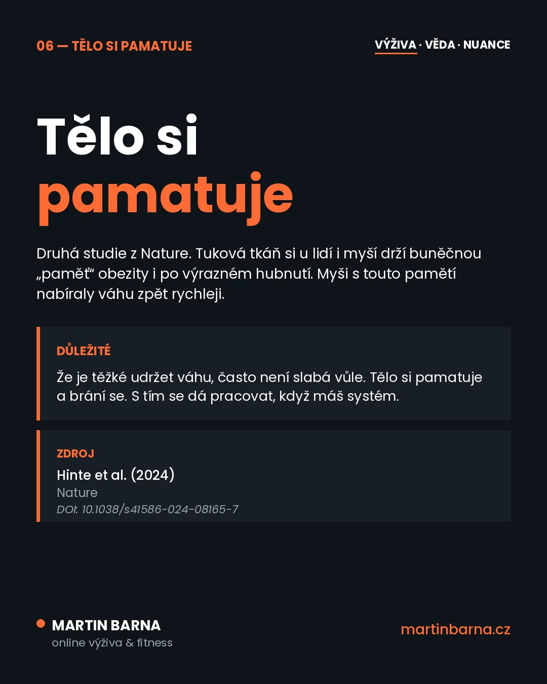 Hubnutí umí omladit tělo až na úrovni buněk — nuance a kontext