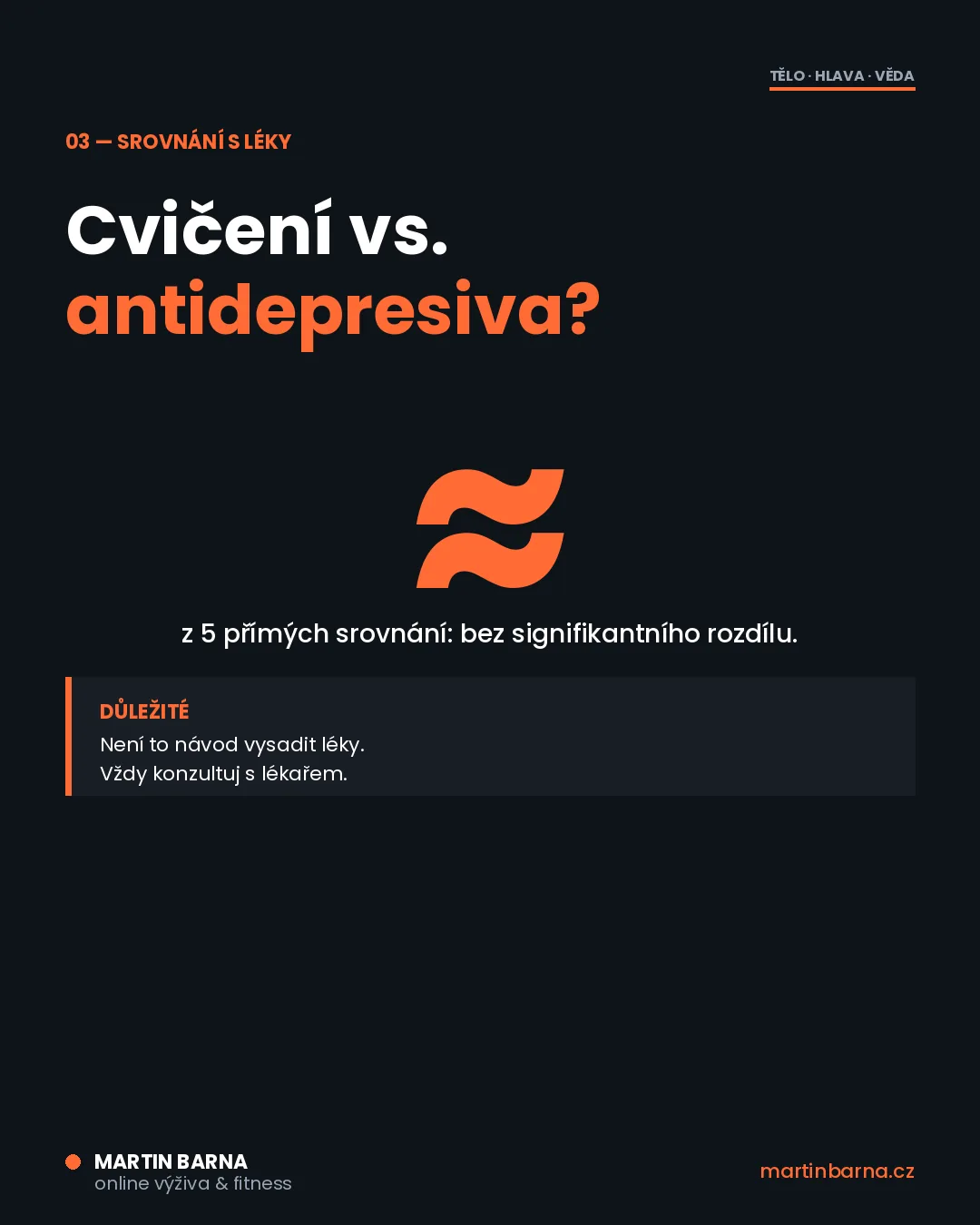 Pohyb a nálada: co říká velká Cochrane meta-analýza — data ze studií
