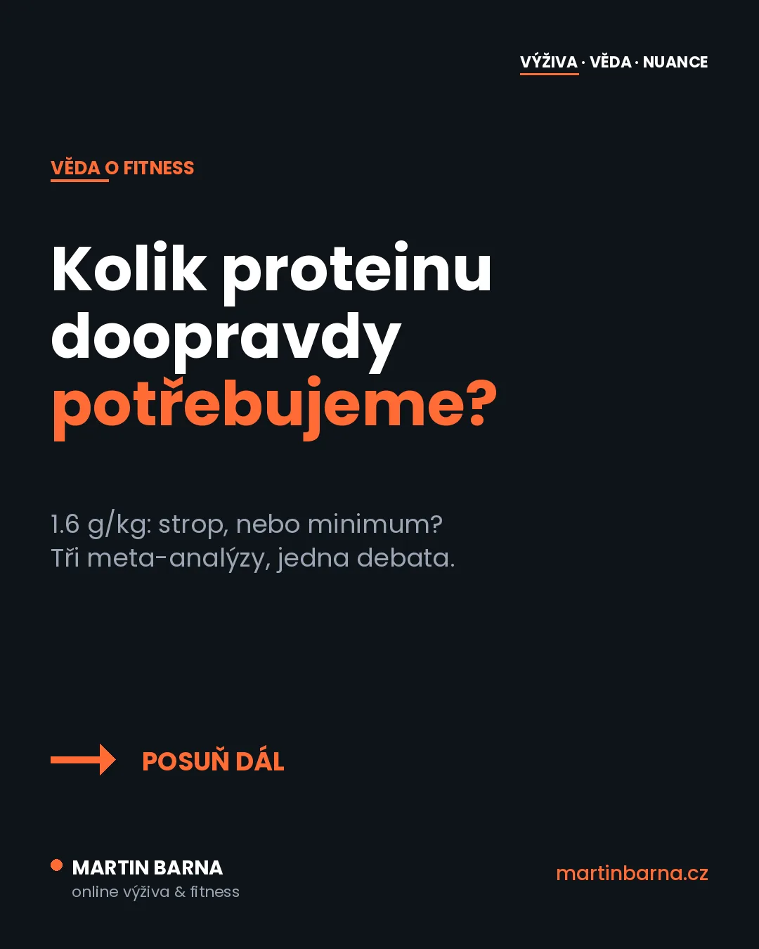 Protein hned po tréninku: musí to být? — úvodní obrázek