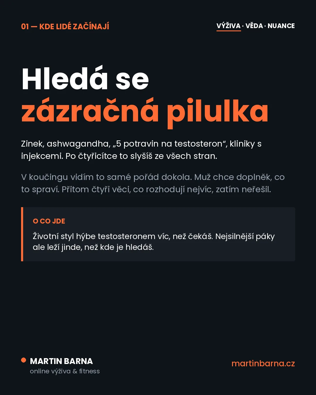 Testosteron po čtyřicítce: 4 páky, co nestojí ani korunu — kontext tématu