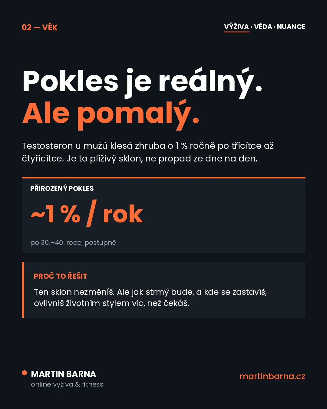 Testosteron po čtyřicítce: 4 páky, co nestojí ani korunu — jádro problému