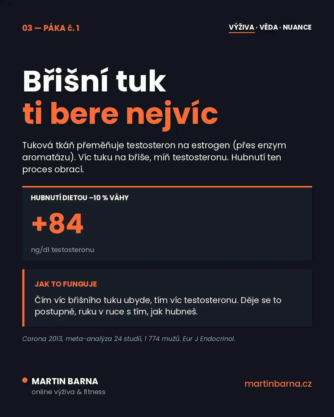 Testosteron po čtyřicítce: 4 páky, co nestojí ani korunu — data ze studií