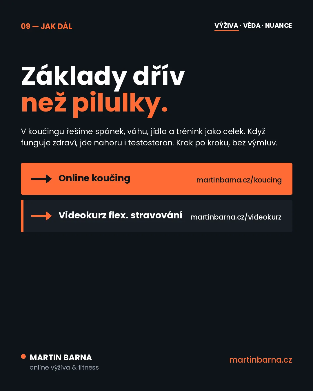 Testosteron po čtyřicítce: 4 páky, co nestojí ani korunu — shrnutí a další krok