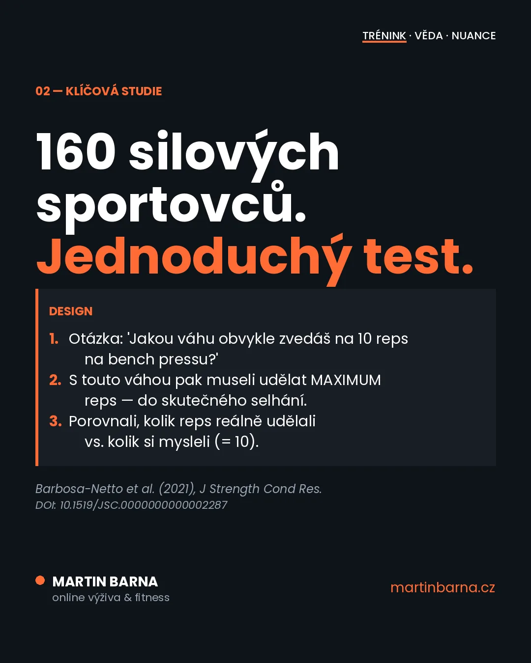 Trénuješ tak tvrdě, jak si myslíš? 160 sportovců napovídá — jádro problému