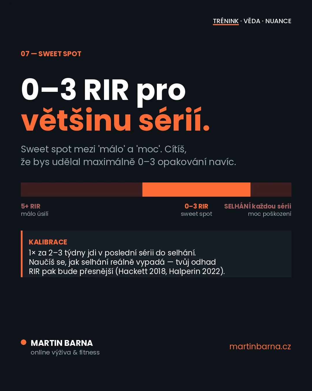 Trénuješ tak tvrdě, jak si myslíš? 160 sportovců napovídá — hlavní páka