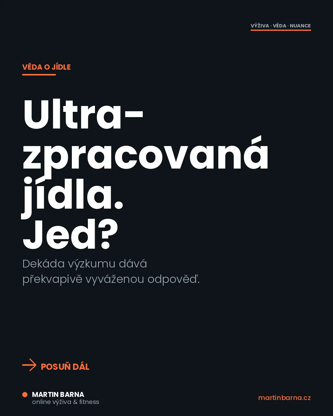 Ultra-zpracovaná jídla jako jed? Co říká věda — úvodní obrázek