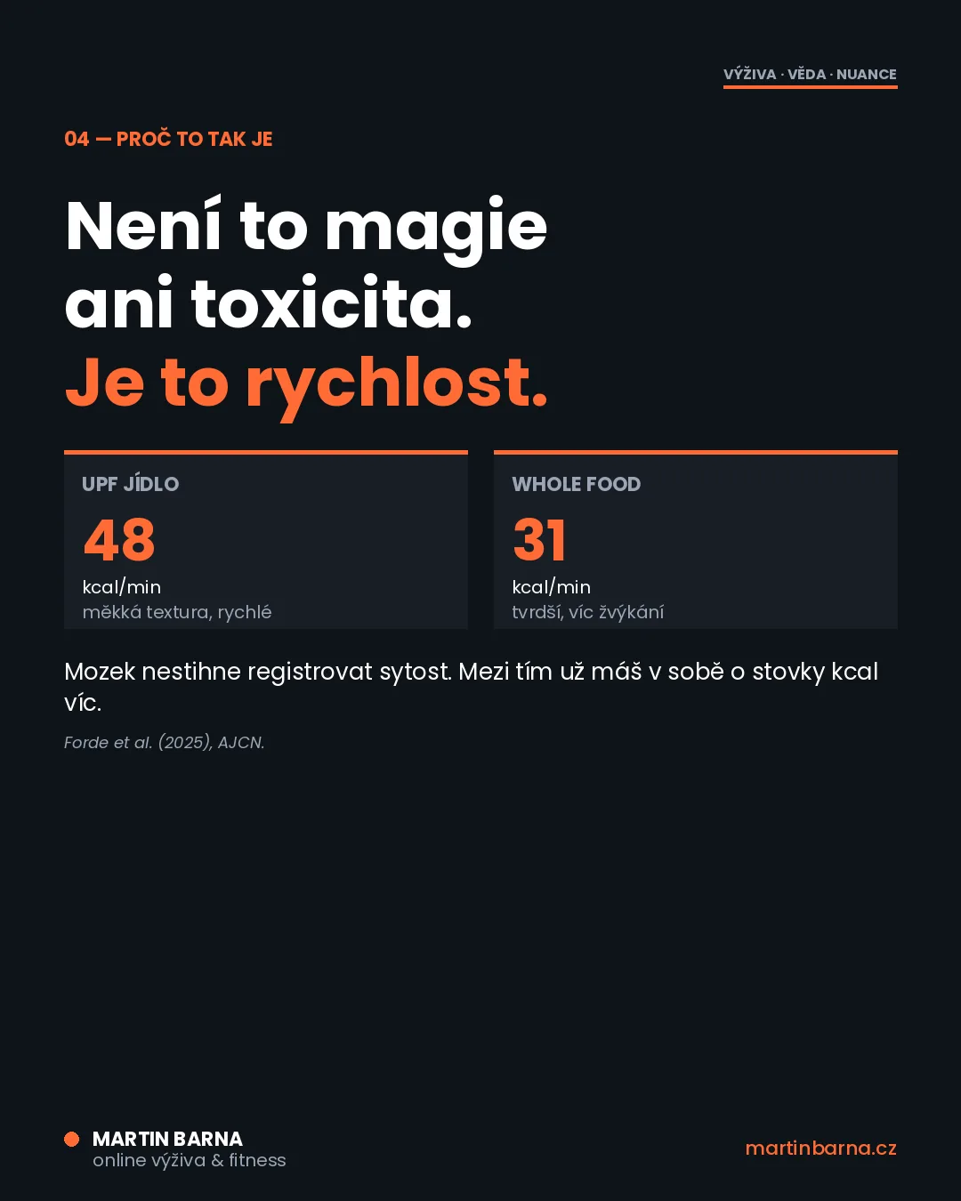 Ultra-zpracovaná jídla jako jed? Co říká věda — mechanismus
