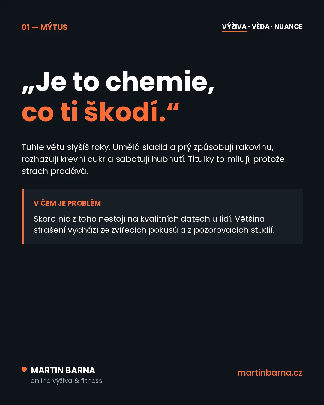 Umělá sladidla: kolik je vlastně moc? — kontext tématu