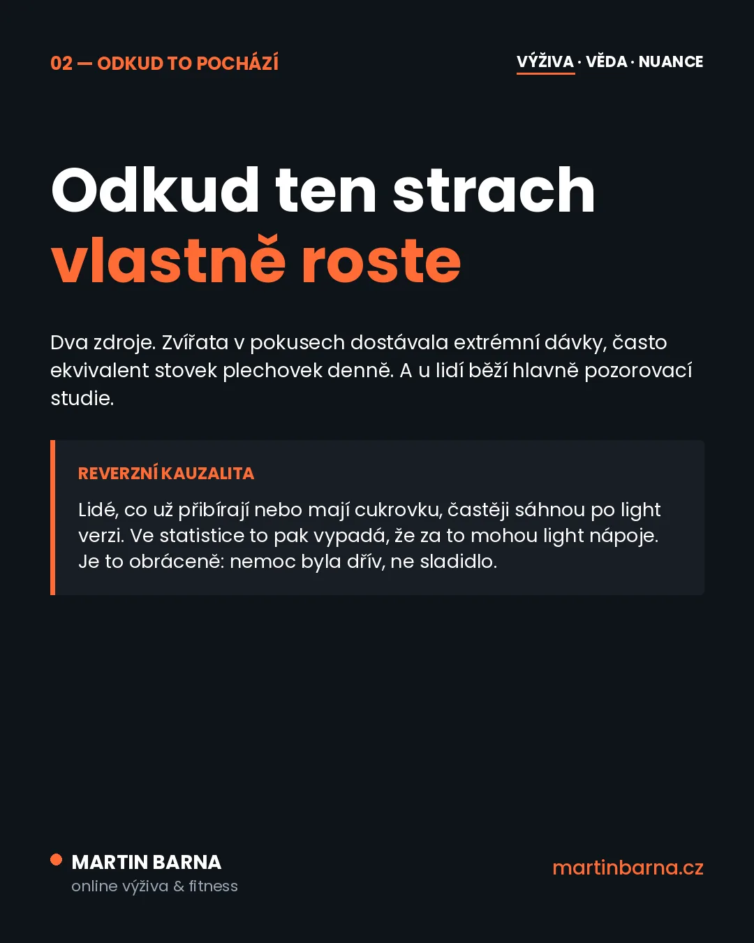 Umělá sladidla: kolik je vlastně moc? — jádro problému
